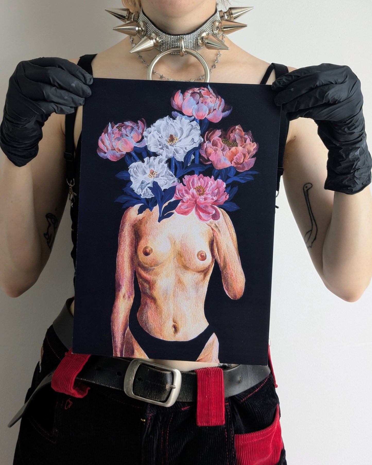 'Outta my head' - A4 - Anya Lyubareva - Art print