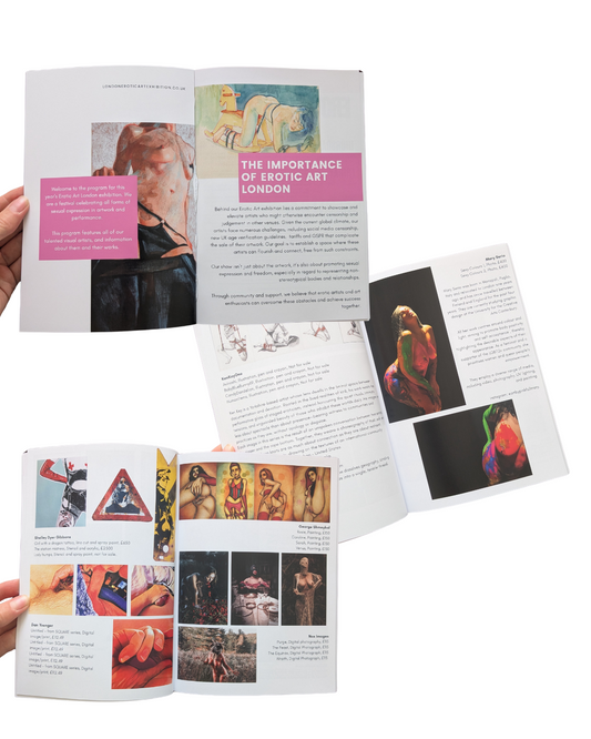 Erotic Art London 2025 Programme