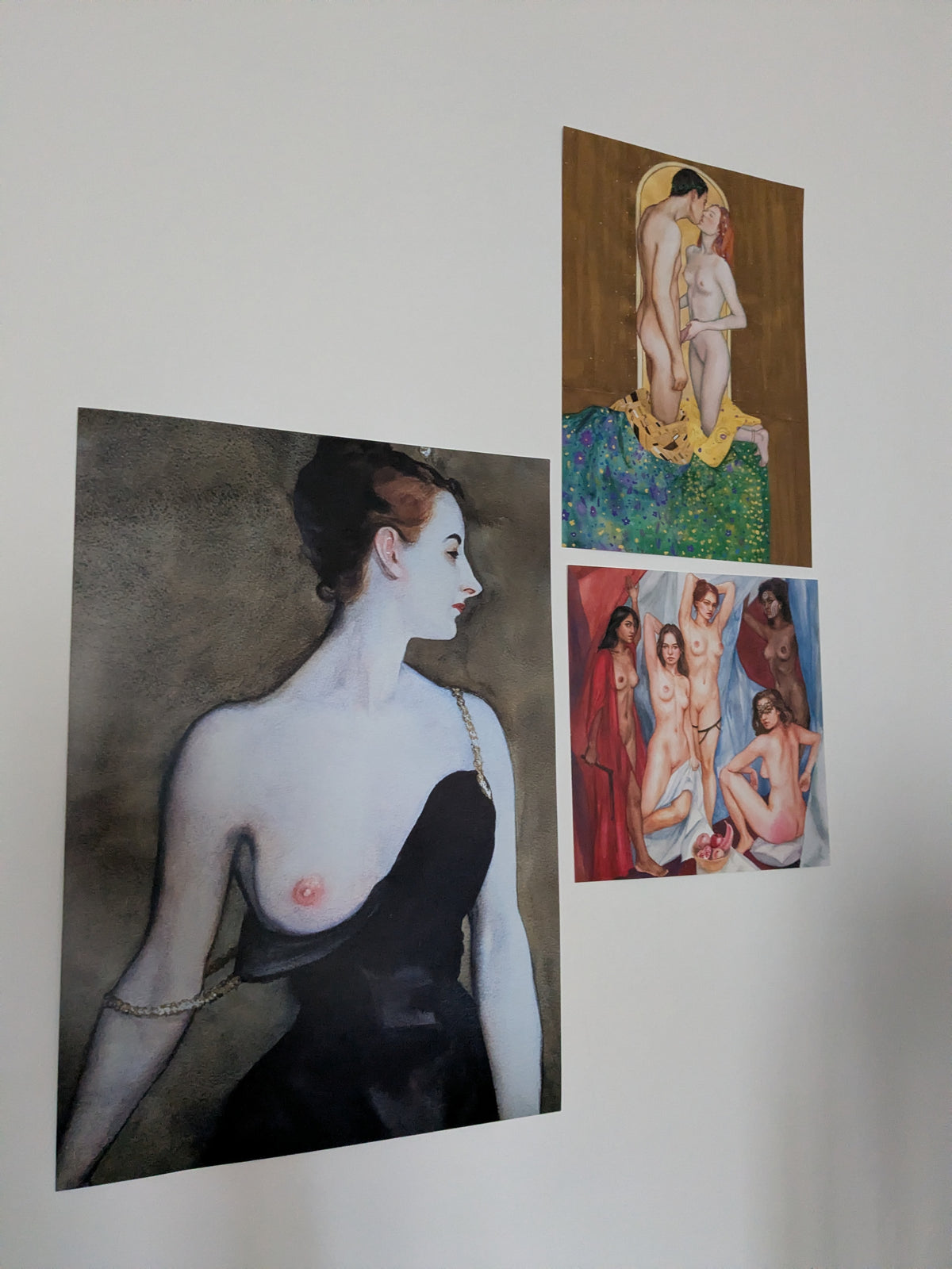 'Dames de Avinyo' - 21x21cm - Julia Ustonovich - Art print