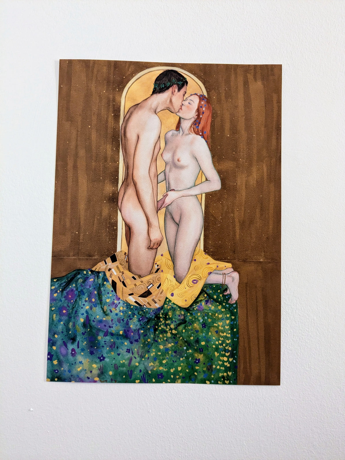 'Kiss Part 2' - A4 - Julia Ustonovich - Art print