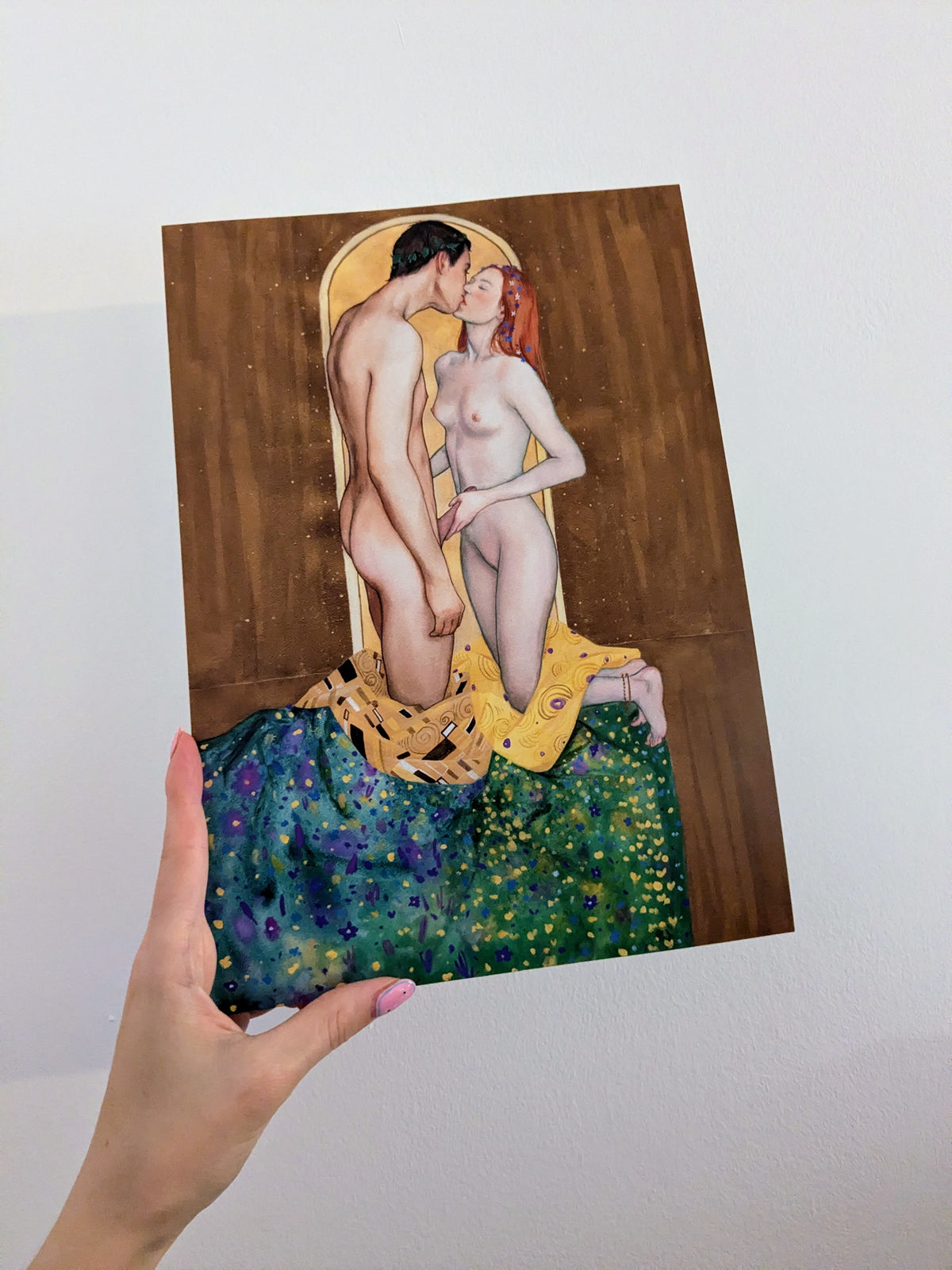 'Kiss Part 2' - A4 - Julia Ustonovich - Art print