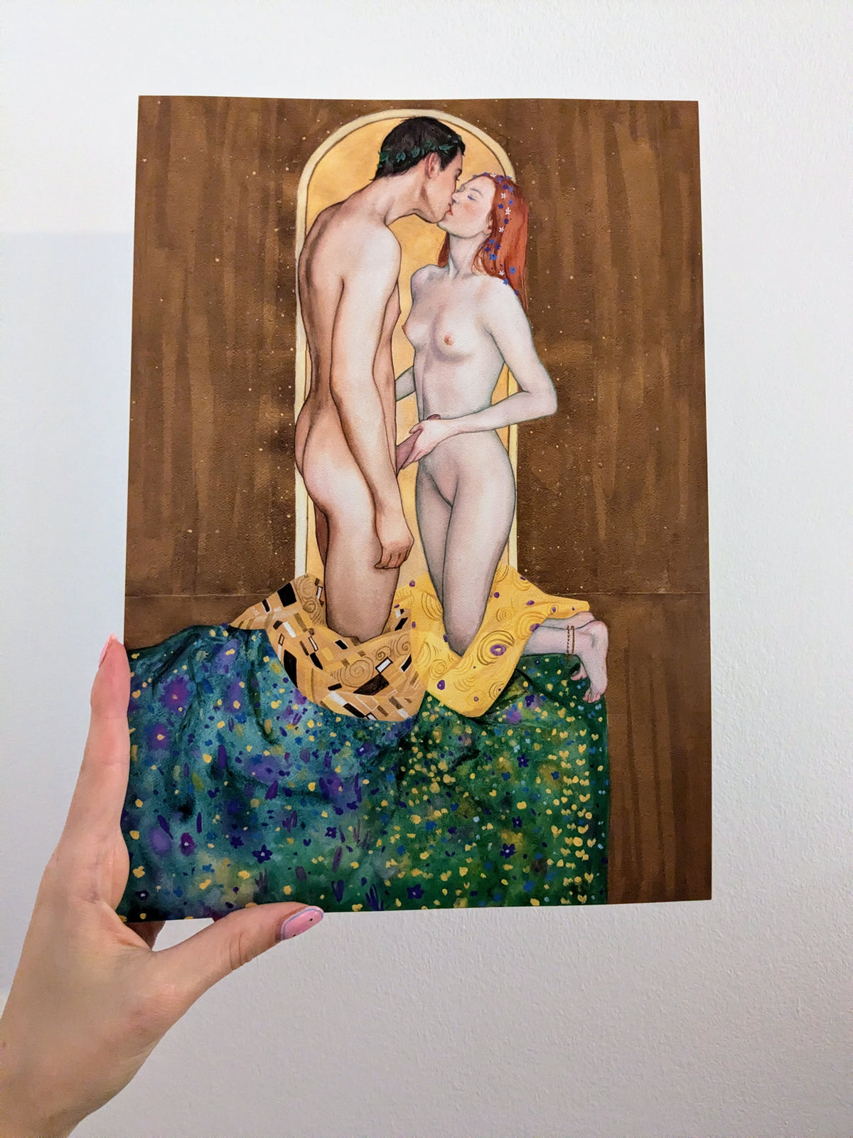 'Kiss Part 2' - A4 - Julia Ustonovich - Art print
