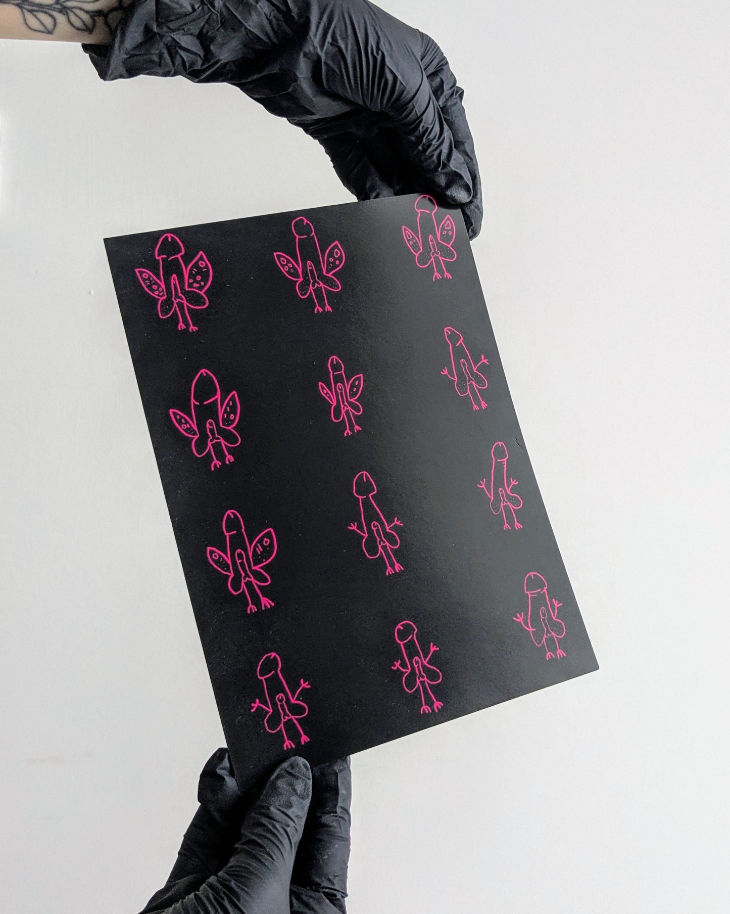 'Cocktoons' - A5 - Phill @Porthomio - Art print