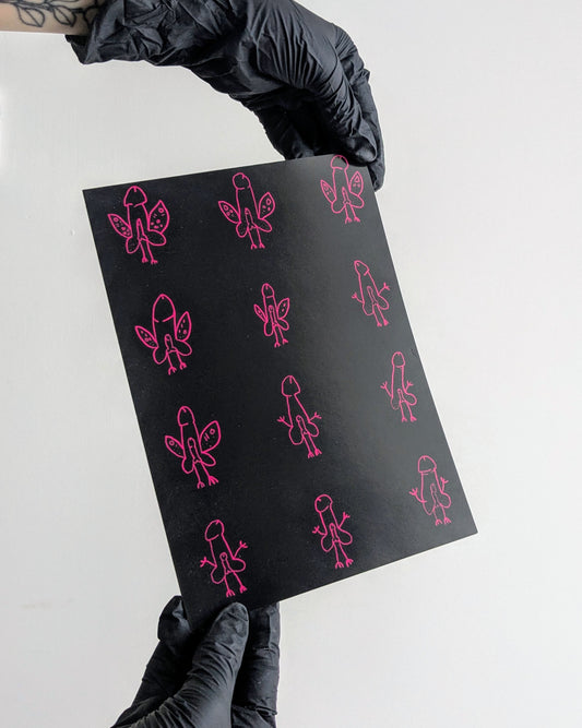 'Cocktoons' - A5 - Phill @Porthomio - Art print