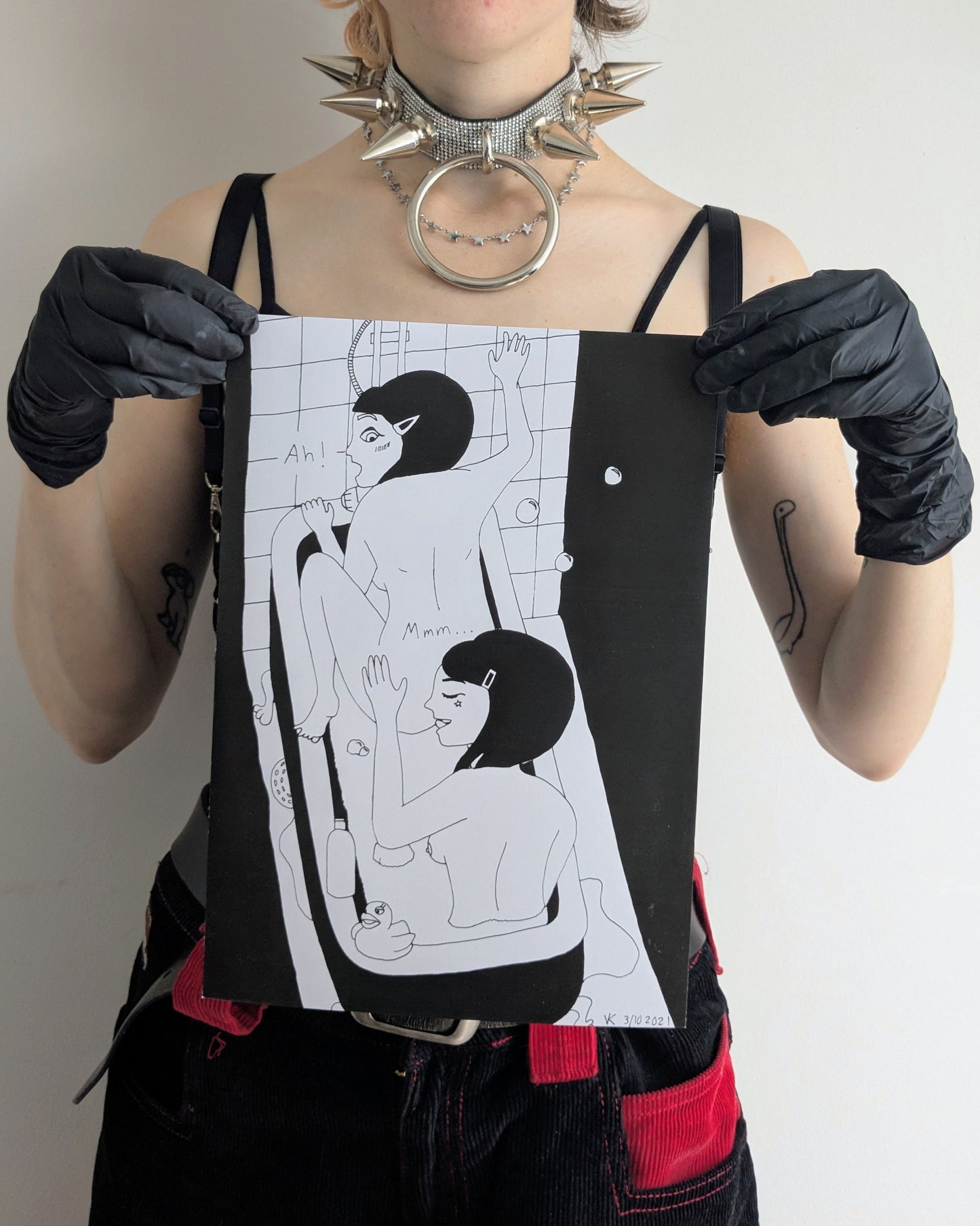 'Squeaky Clean' - A4 - Venni Kaarto - Art print