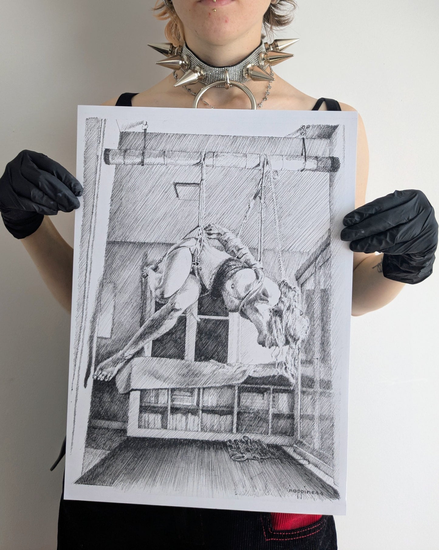 'First ever Suspension' - A3 - Nappiness - Art print