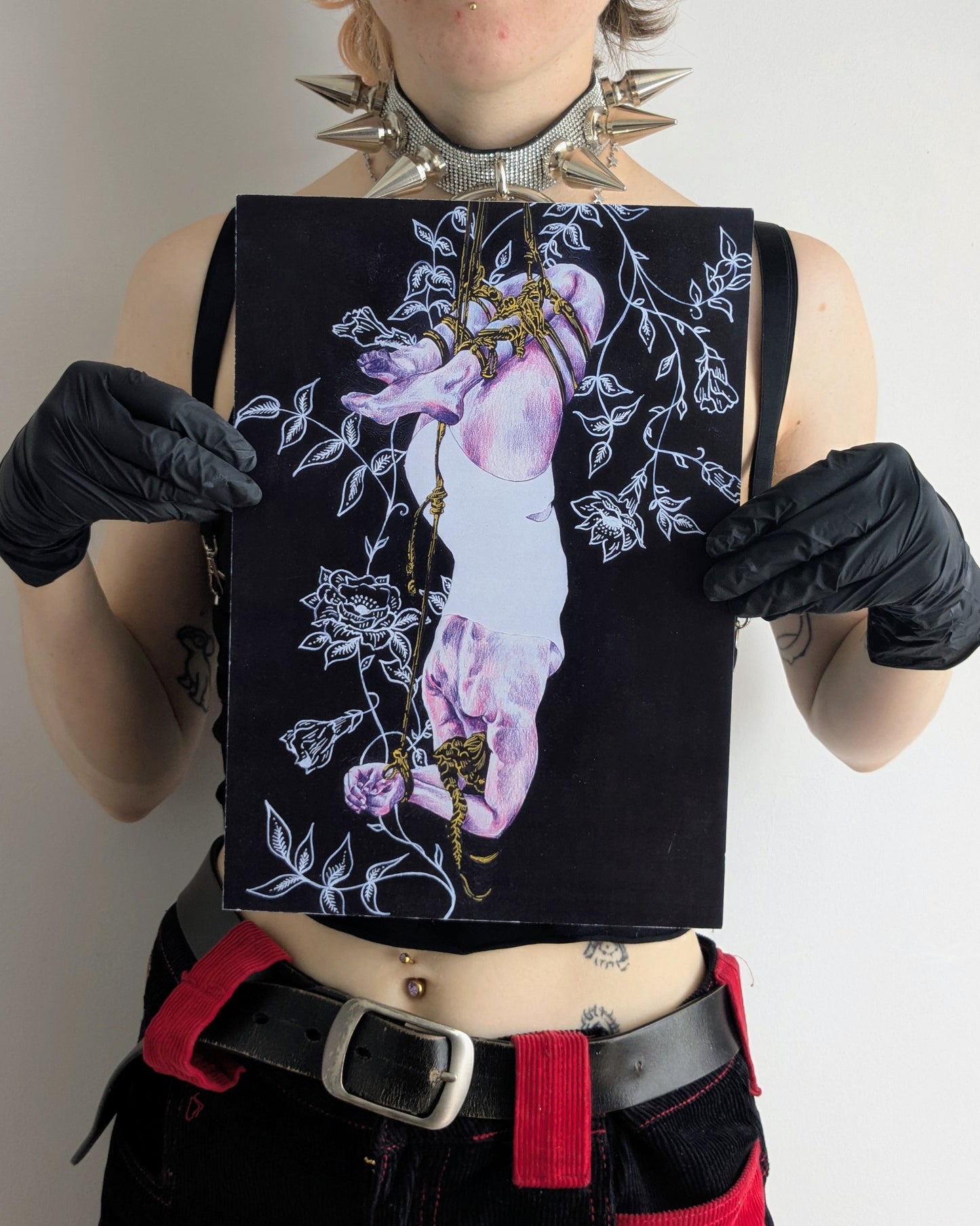 'Floating in a vacuum' - A4 - Anya Lyubareva - Art print