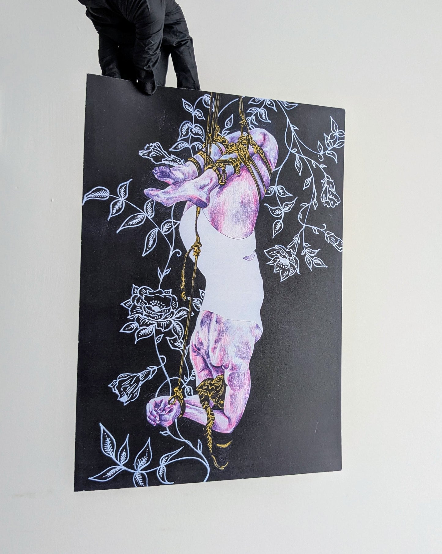 'Floating in a vacuum' - A4 - Anya Lyubareva - Art print