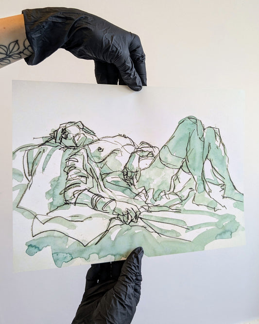 'Yearning' - A4 - Rob Macgillivary - Art print